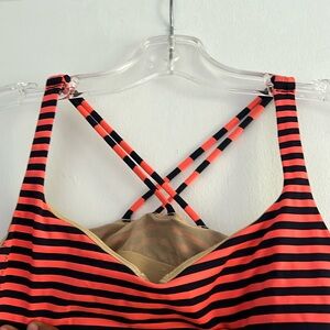 Lululemon Size 8 Striped Tank
